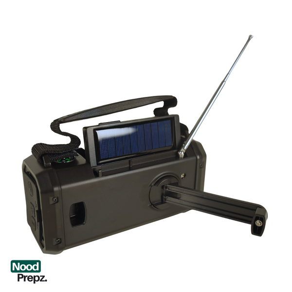 Noodradio met 10.000 mAh