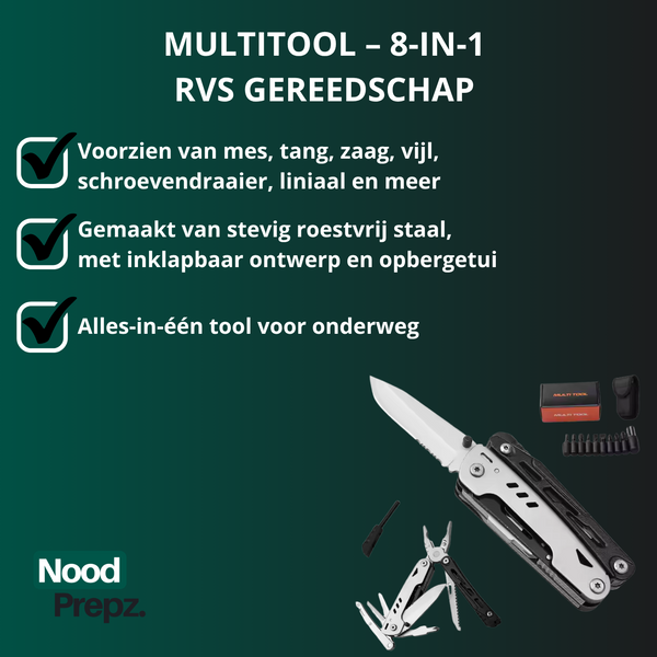 Uitgebreid noodpakket – Seven Oceans voedsel & drinkwater