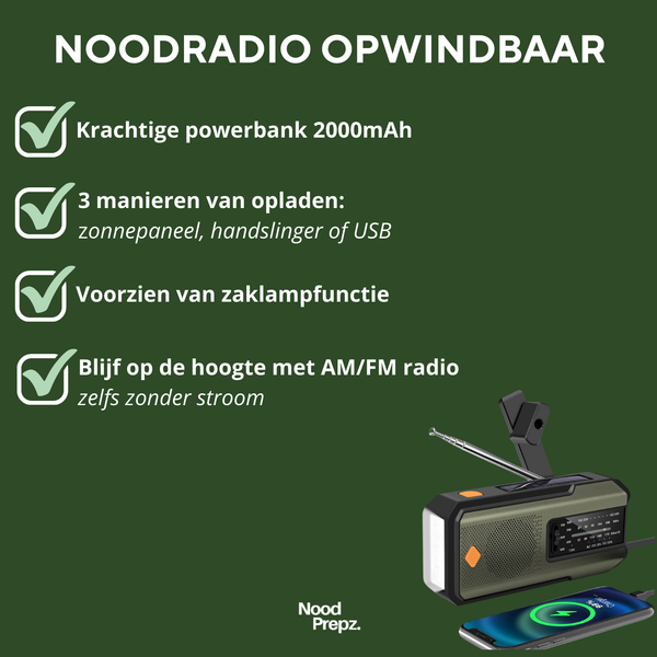 Uitgebreid noodpakket
