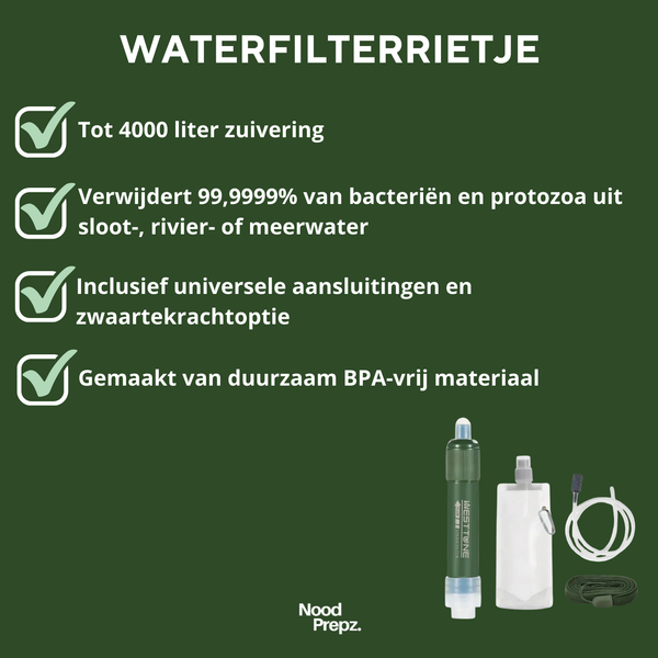 Uitgebreid noodpakket