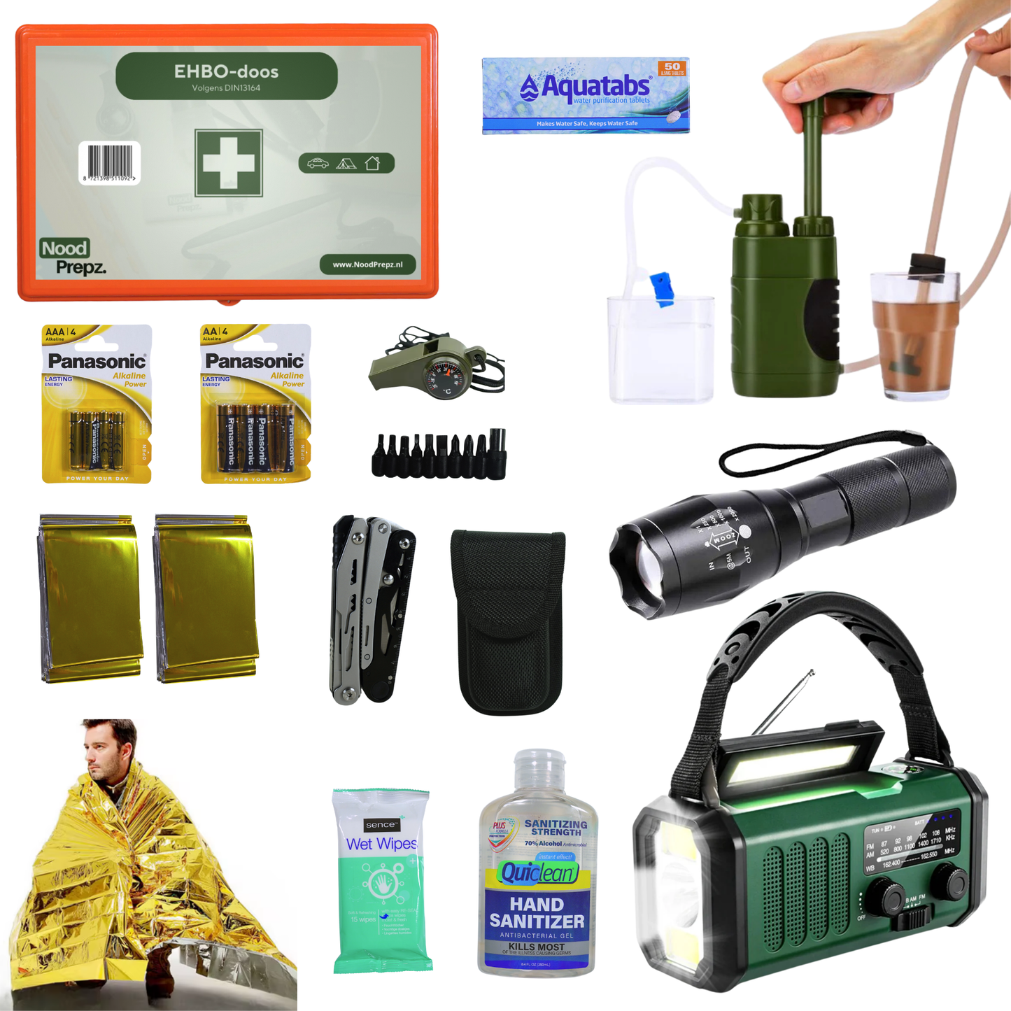 Premium Noodpakket voor Thuis