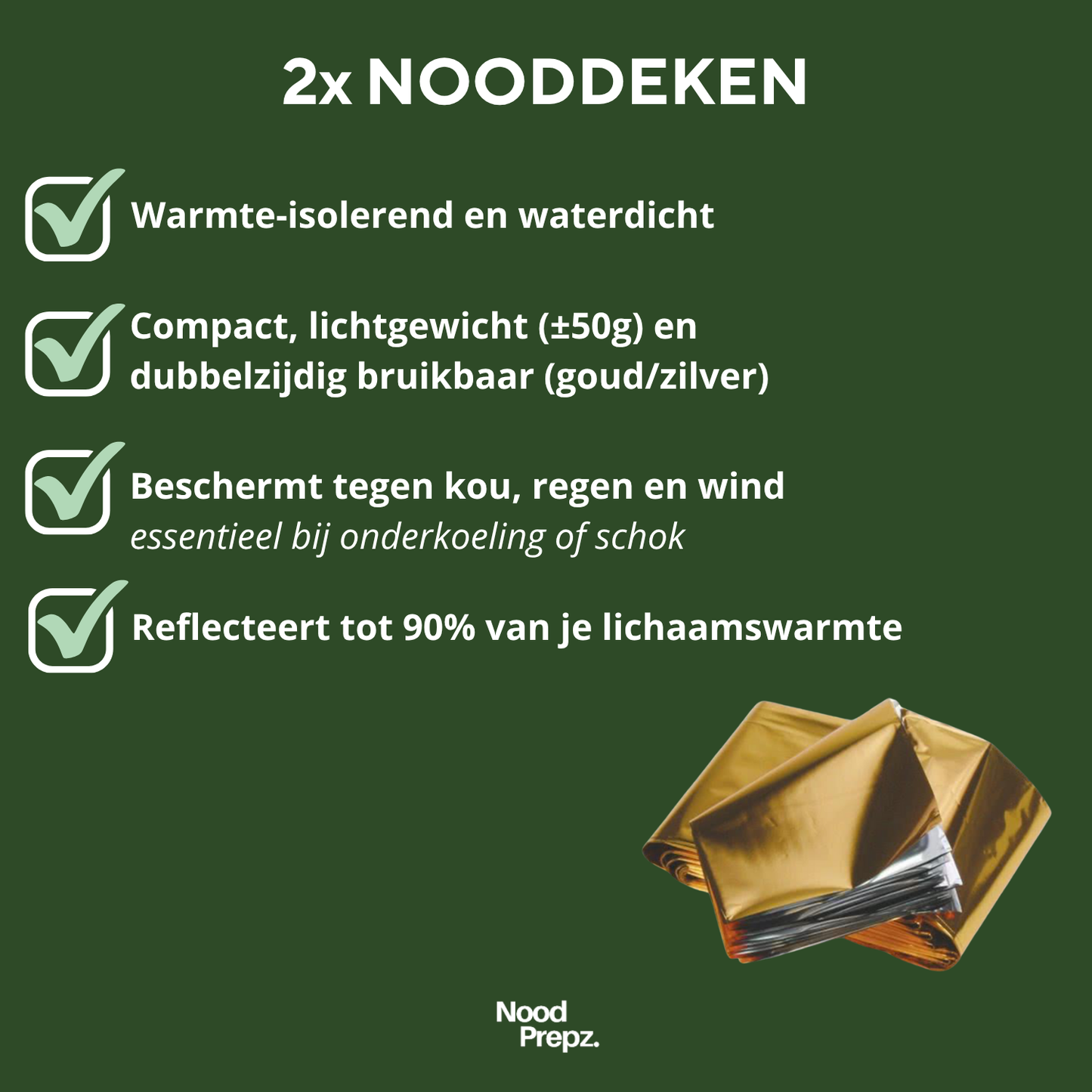 Plus noodpakket