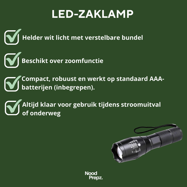 Uitgebreid noodpakket