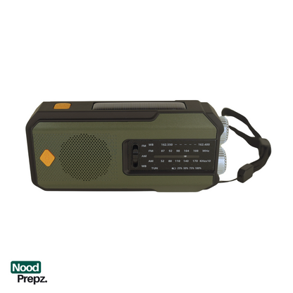 Noodradio met 2000 mAh