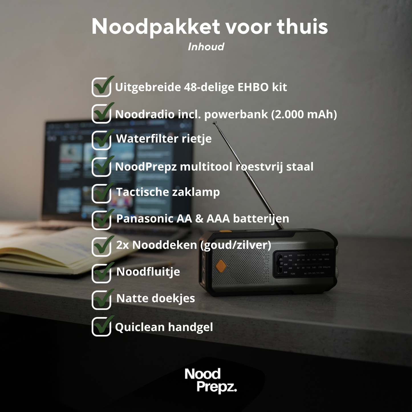 Noodpakket voor Thuis