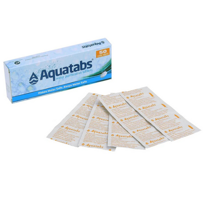 Aquatabs Waterzuiveringstabletten (50 stuks)