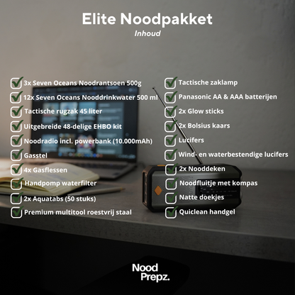 Elite noodpakket
