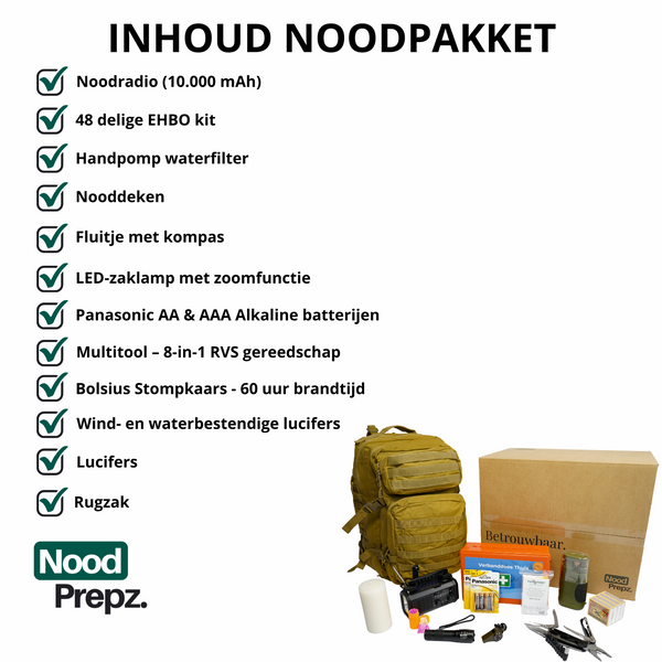 Uitgebreid Noodpakket