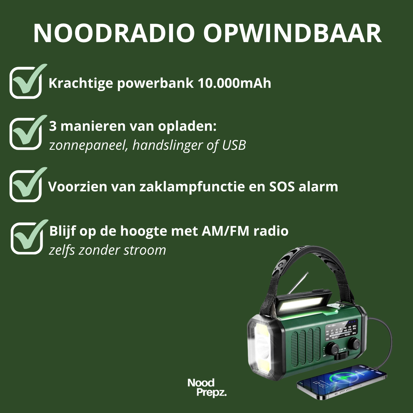 Premium Noodpakket voor Thuis