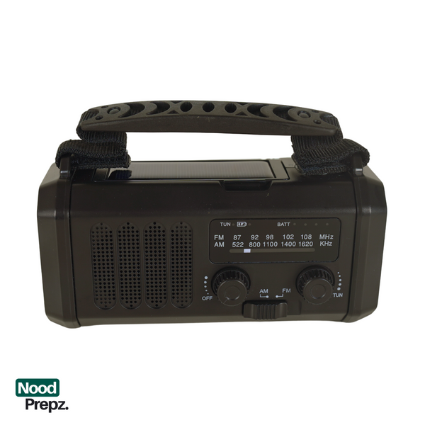 Noodradio met 10.000 mAh