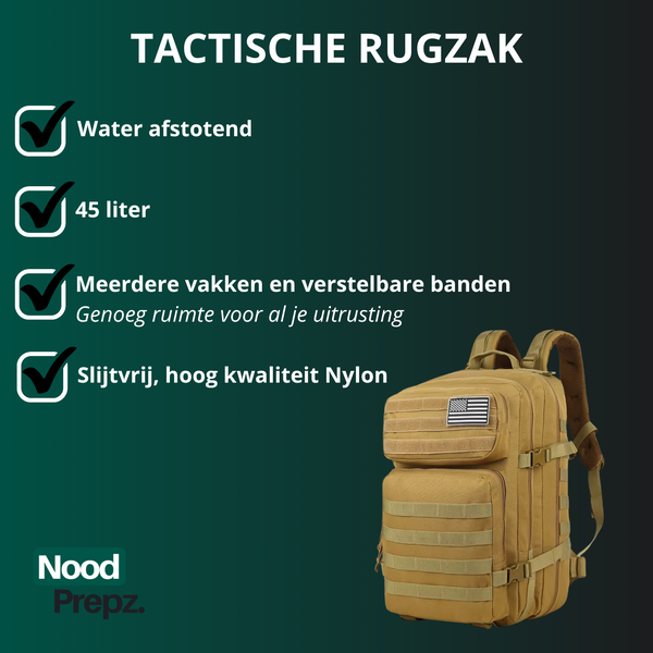 Uitgebreid noodpakket – Seven Oceans voedsel & drinkwater