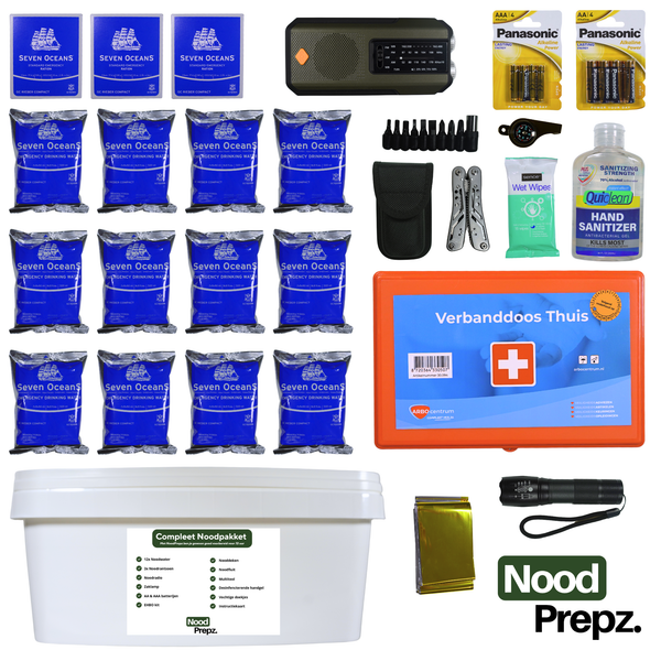 Compleet noodpakket