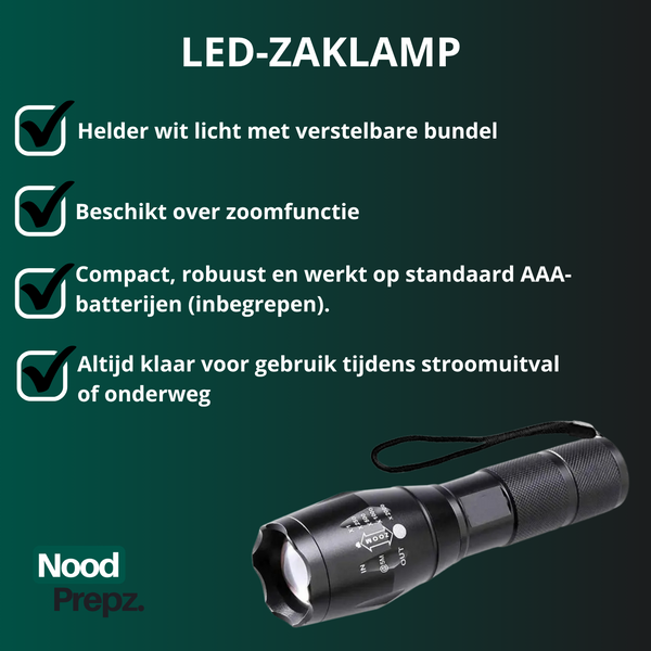 Uitgebreid noodpakket – Seven Oceans voedsel & drinkwater