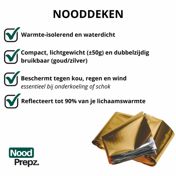 Uitgebreid noodpakket – Seven Oceans voedsel & drinkwater