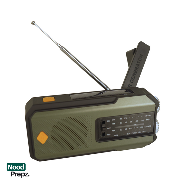 Noodradio met 2000 mAh