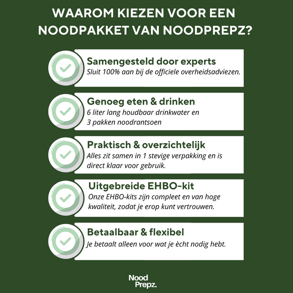 Uitgebreid noodpakket